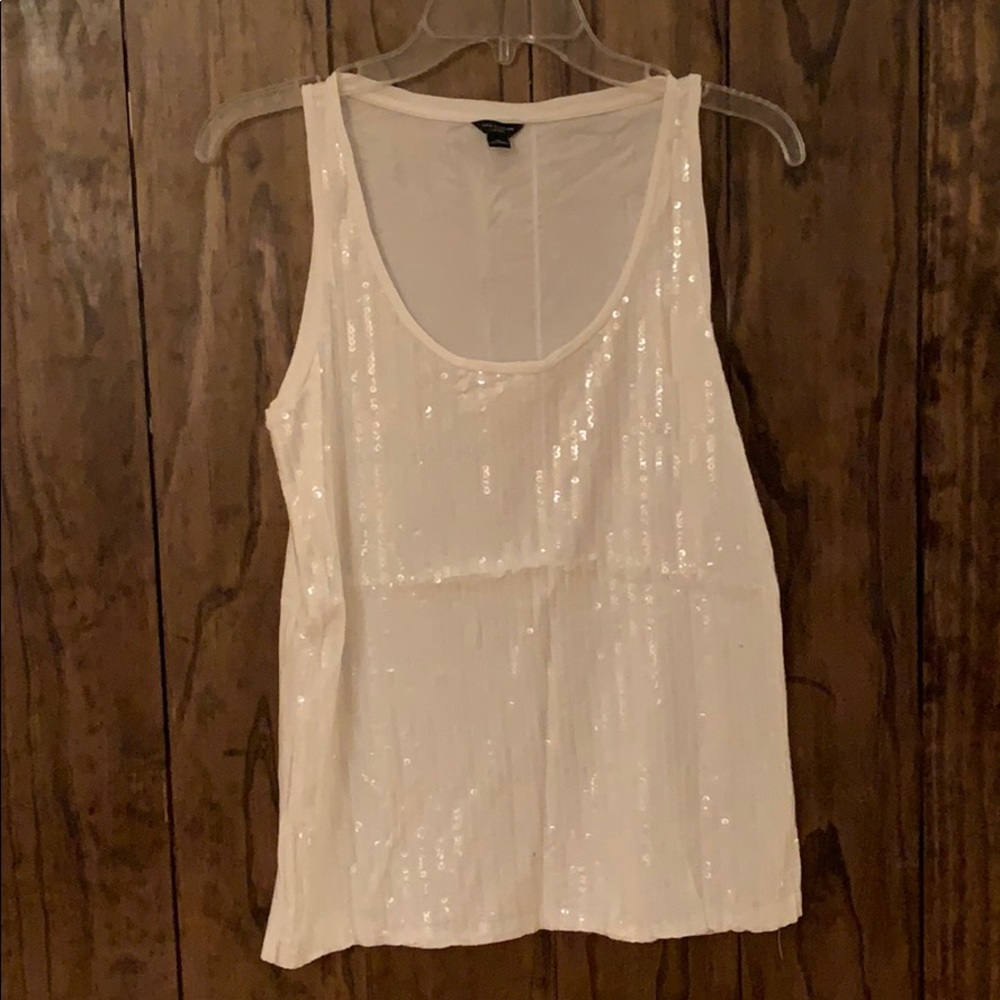 Ann Taylor Sequined Tank